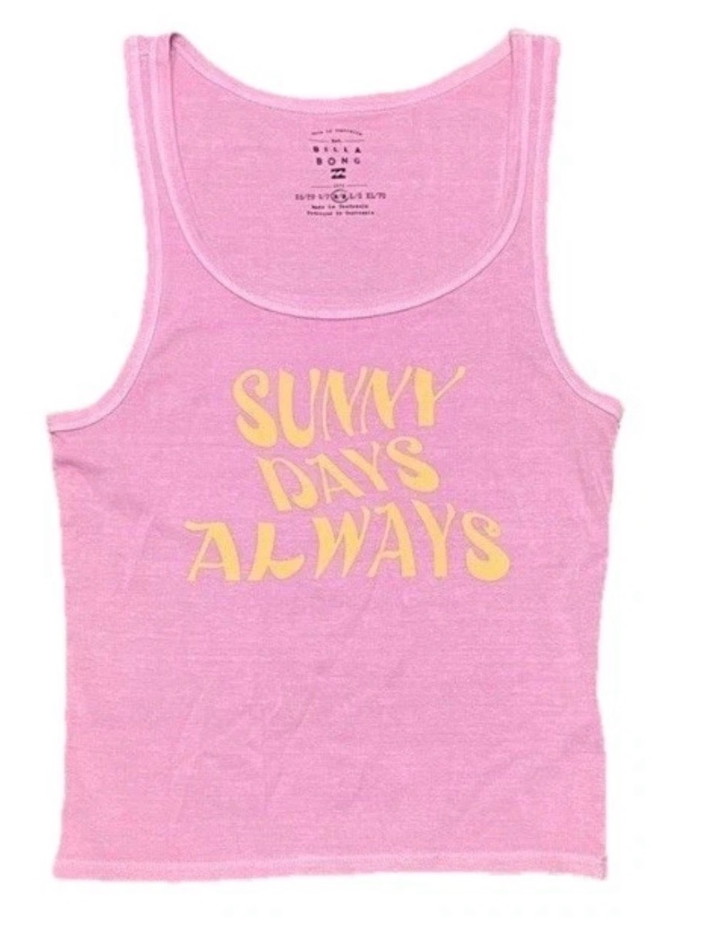 Billabong juniors Tank Pink Purple Medium NWT